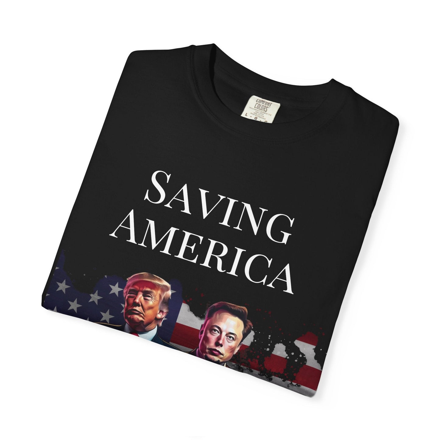 Saving America- Elon Musk & Trump Shirt