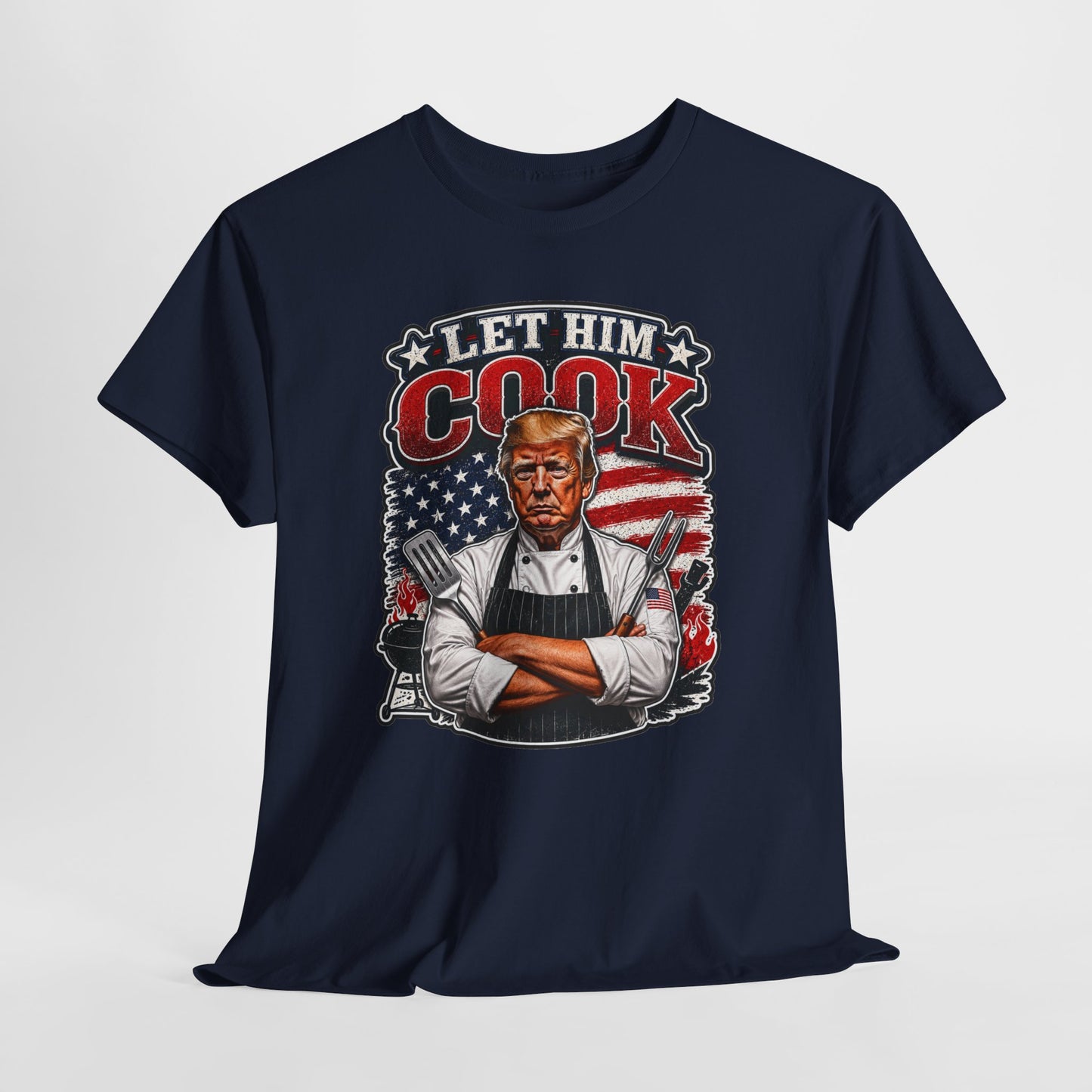 "Let Him Cook" - BBQ Chef T-Shirt