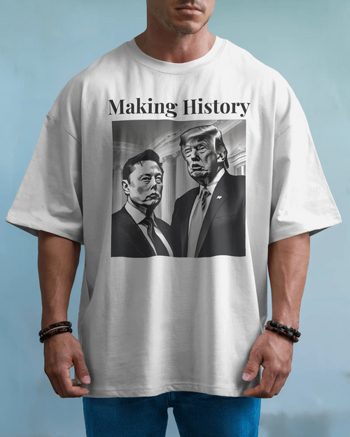 Making History- Elon Musk & Trump Shirt