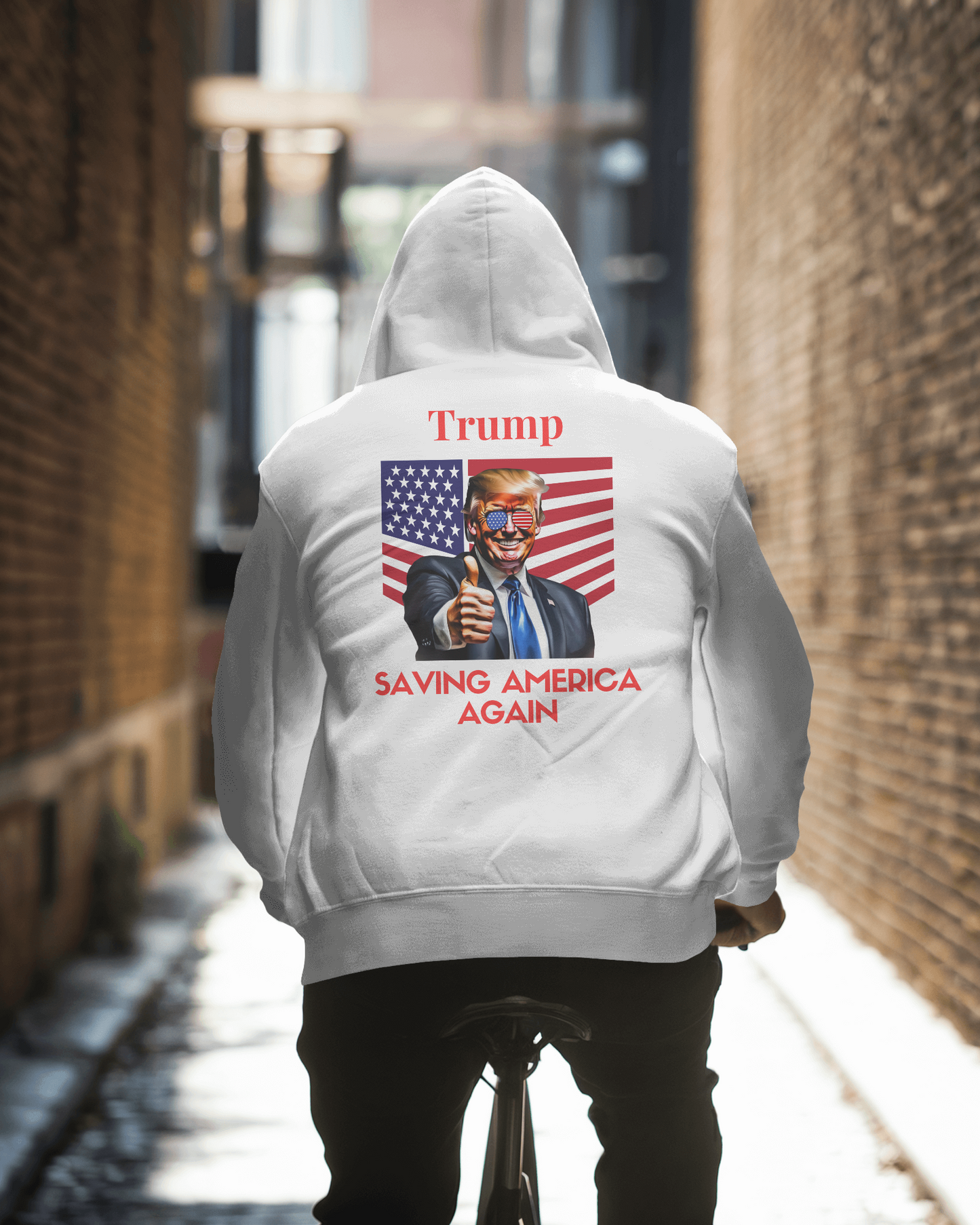 Saving America Again #2- Trump Hoodie