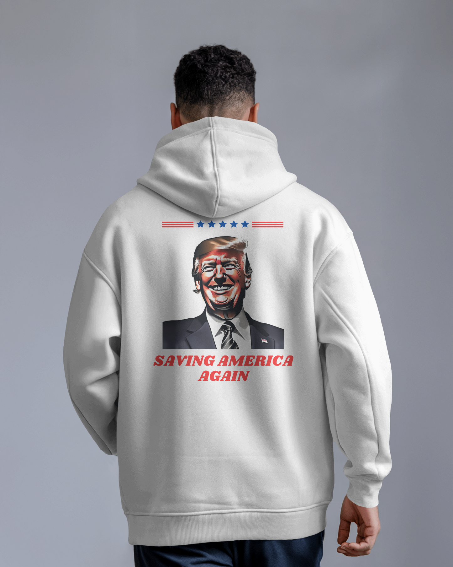 Saving America Again-Trump Hoodie