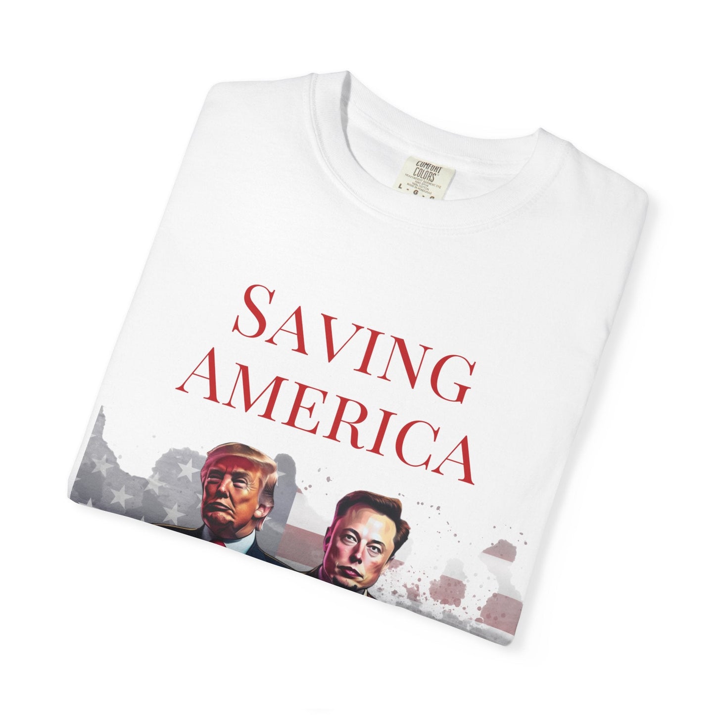 Saving America- Elon Musk & Trump Shirt