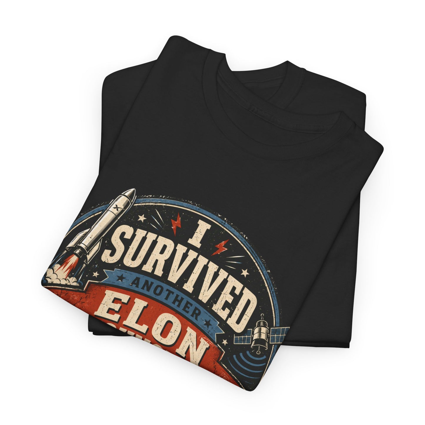 "I Survived Elon Announcement" - T-Shirt