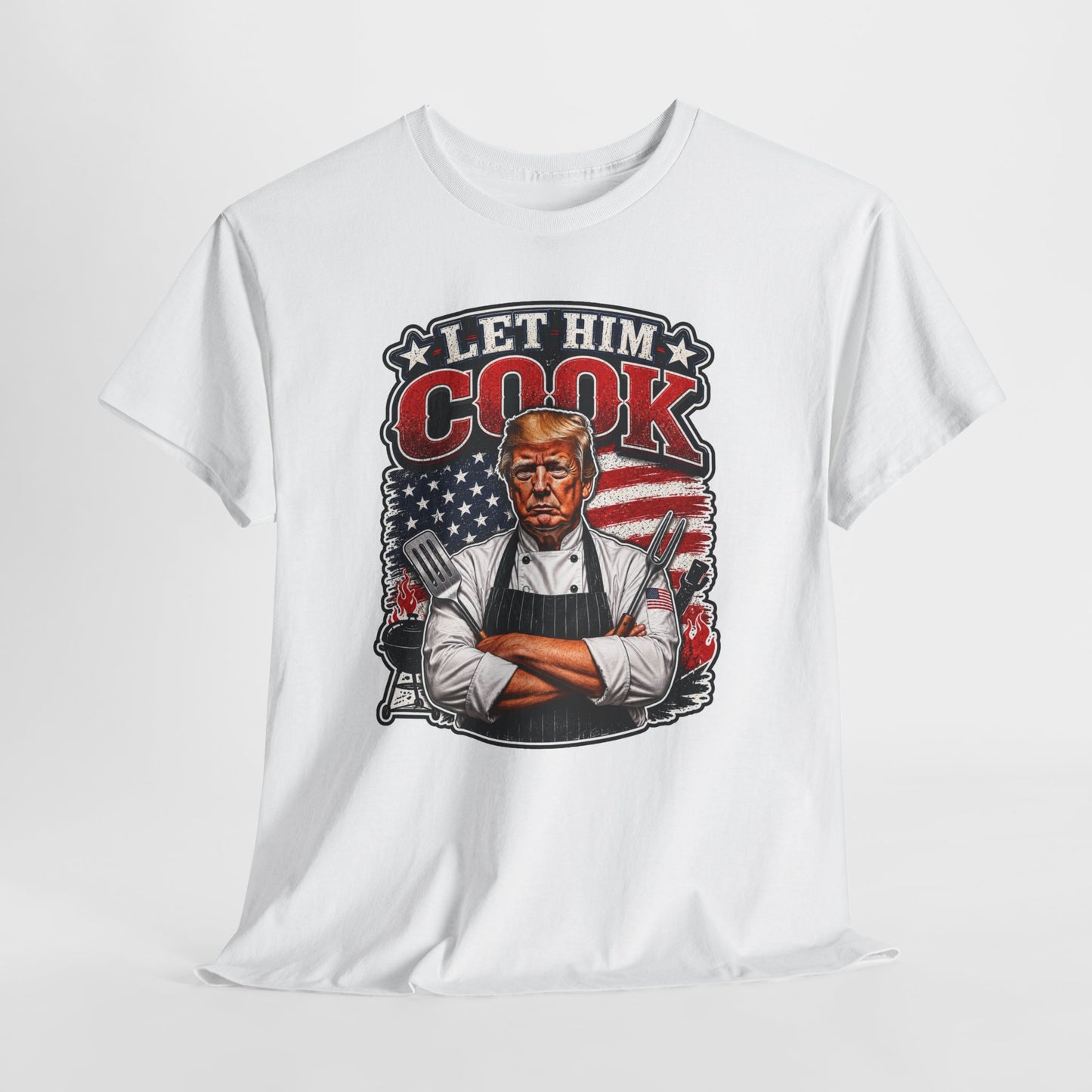 "Let Him Cook" - BBQ Chef T-Shirt