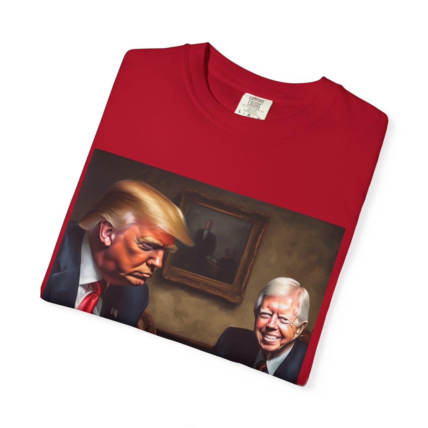 Trump & Jimmy Carter Poker Shirt