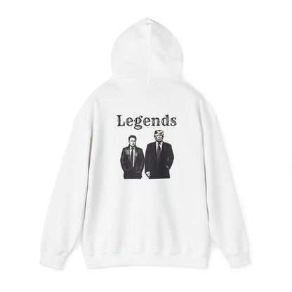 Legends- Elon Musk & Trump Hoodie