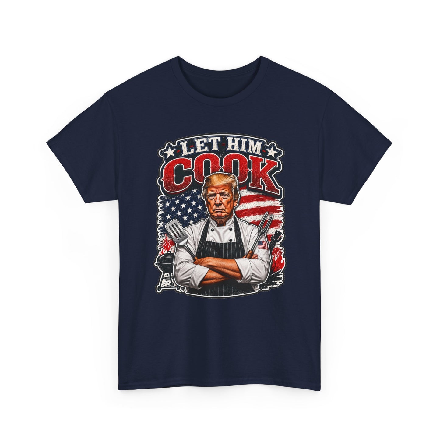 "Let Him Cook" - BBQ Chef T-Shirt