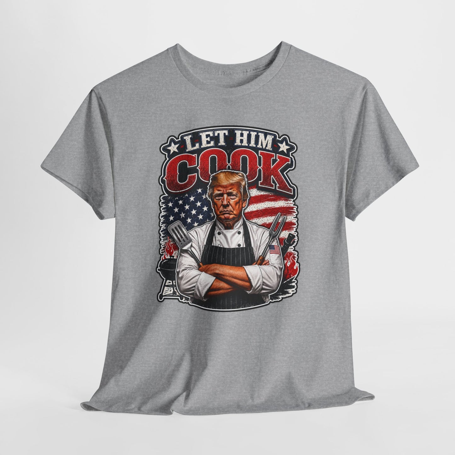 "Let Him Cook" - BBQ Chef T-Shirt
