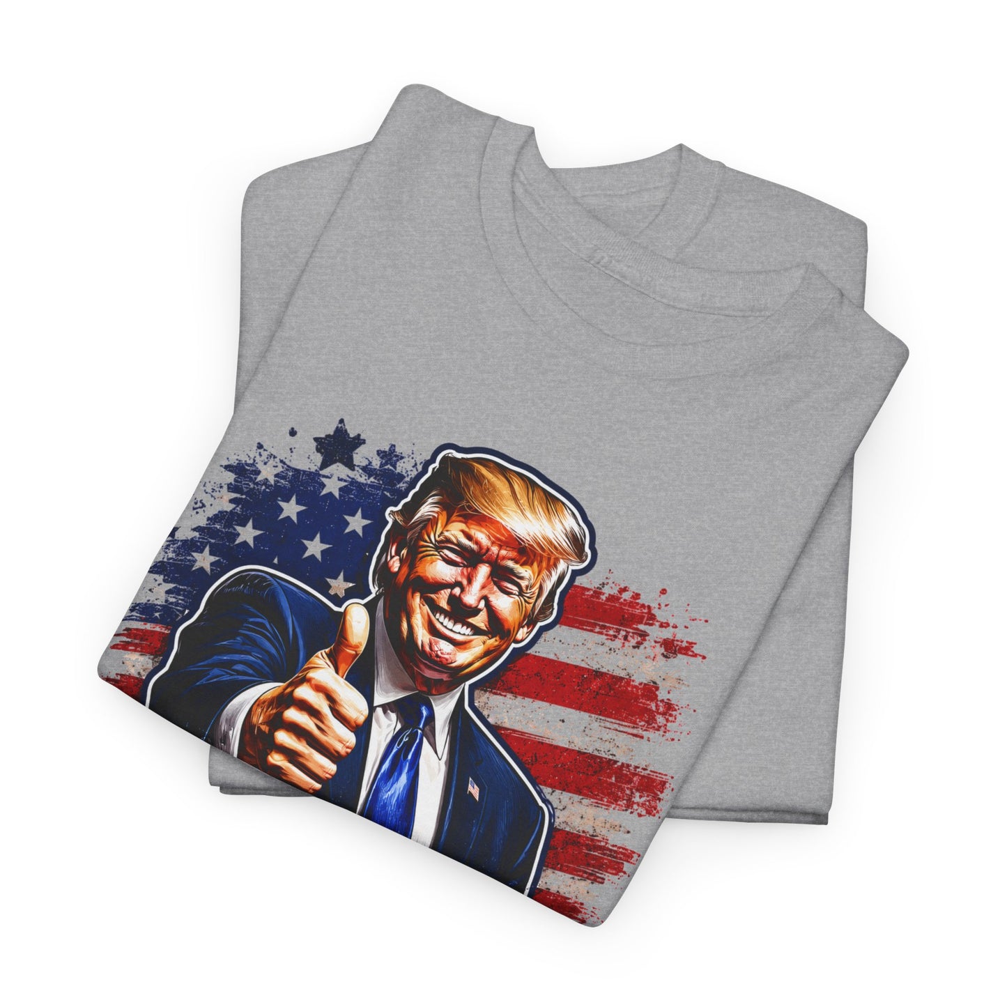 Graphic Tee - "Saving America Again" Patriotic Political T-Shirt
