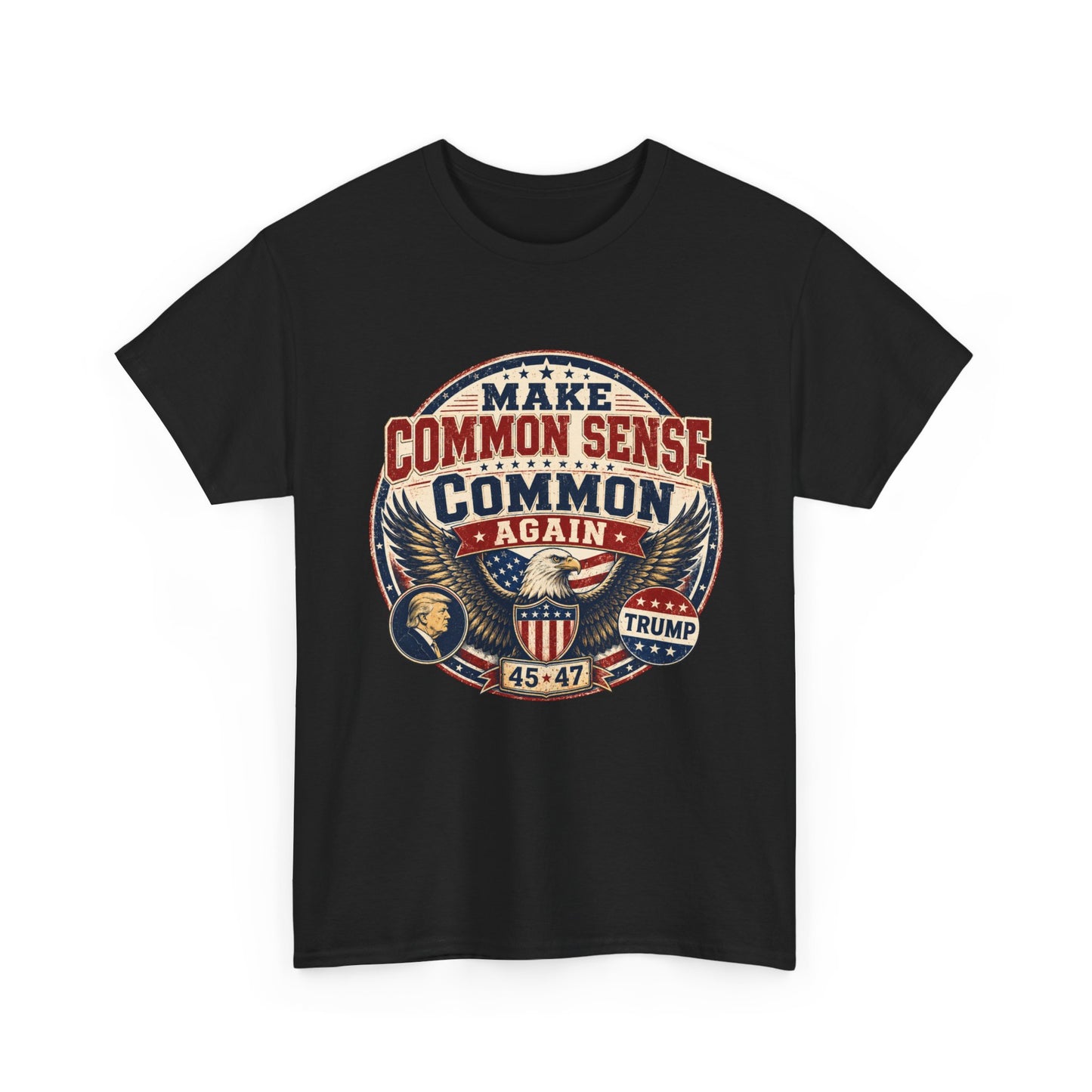 "Make Common Sense Common Again" - Tee