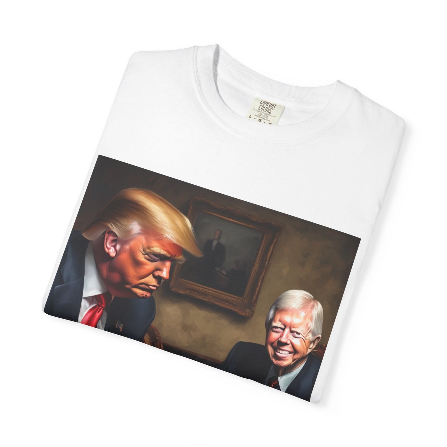 Trump & Jimmy Carter Poker Shirt