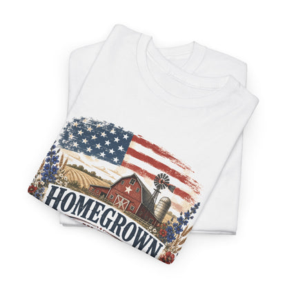 "Homegrown in the USA" - American T-Shirt