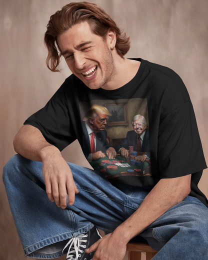 Trump & Jimmy Carter Poker Shirt