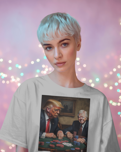 Trump & Jimmy Carter Poker Shirt