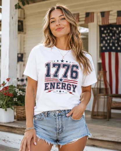 1776 Energy Tee — Patriotic Independence Day Shirt