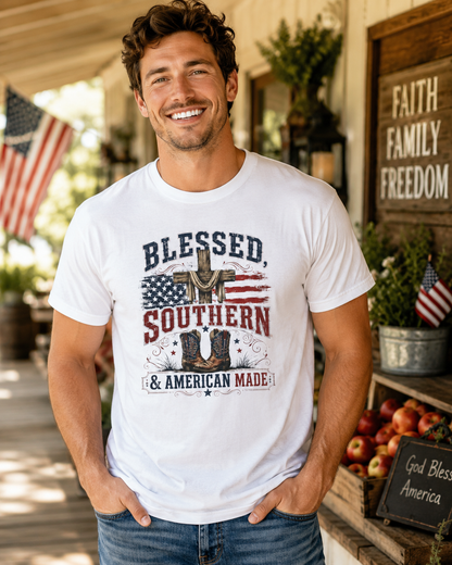 Blessed Southern T-Shirt - American Made Tee