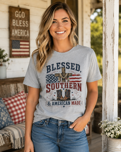 Blessed Southern T-Shirt - American Made Tee