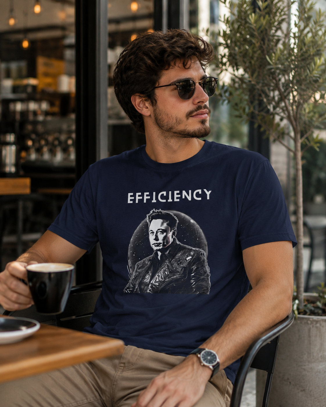 "Efficiency" - Elon Tee