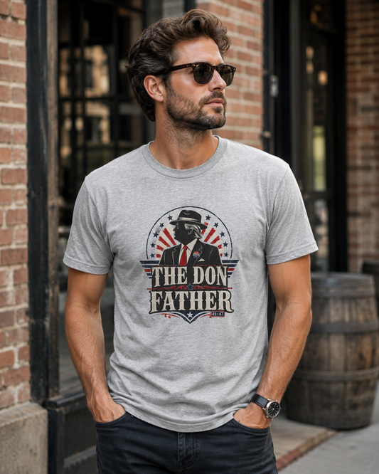 The Don Father T-Shirt — Mafia Style Graphic Tee
