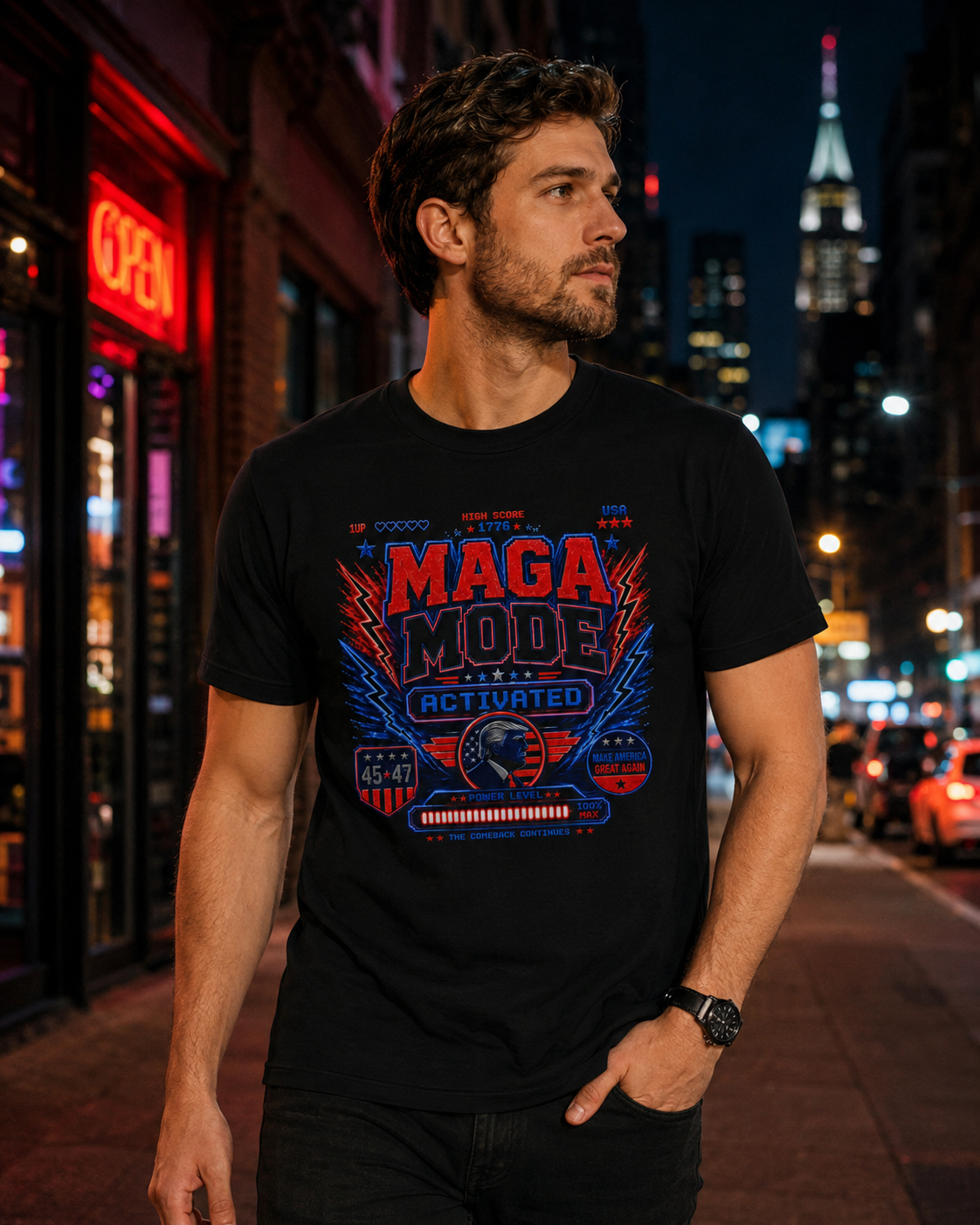 "MAGA Mode Activated" T‑Shirt