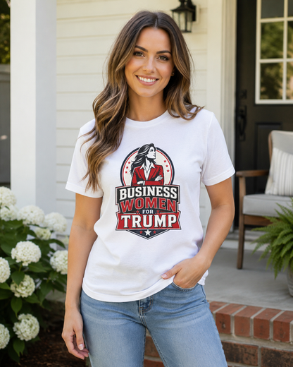 "Business Women for Trump" -- Bold Graphic Tee