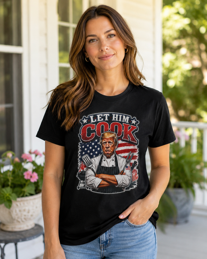 "Let Him Cook" - BBQ Chef T-Shirt