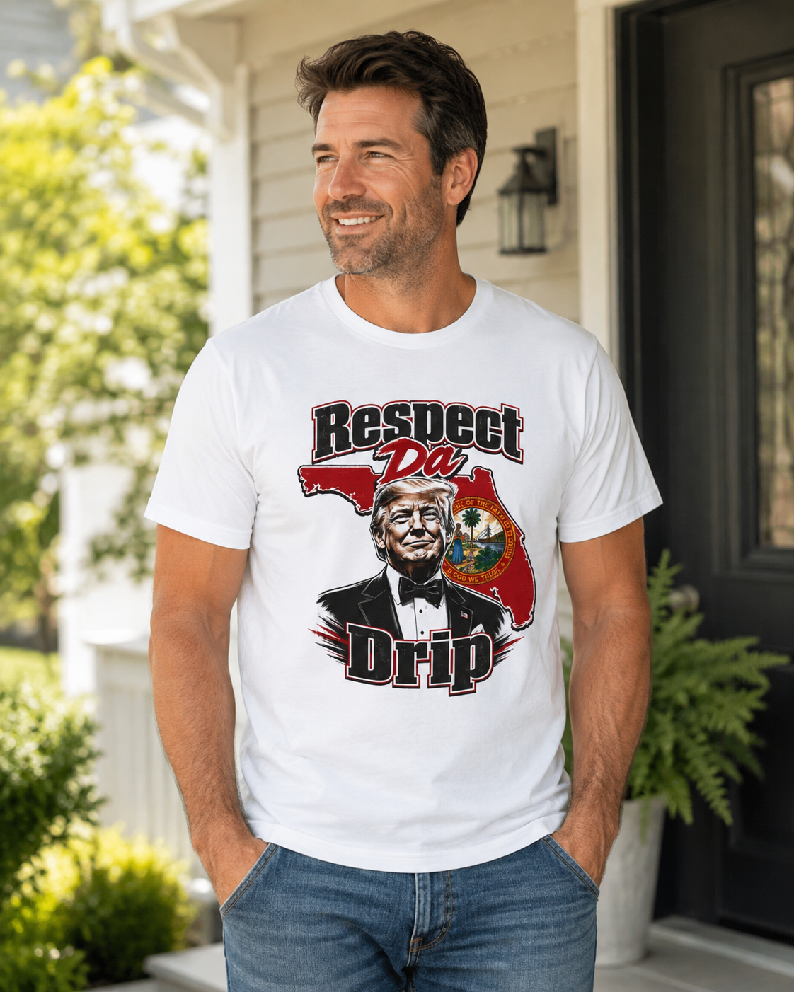 "Respect Da Drip"- Floridian Tee