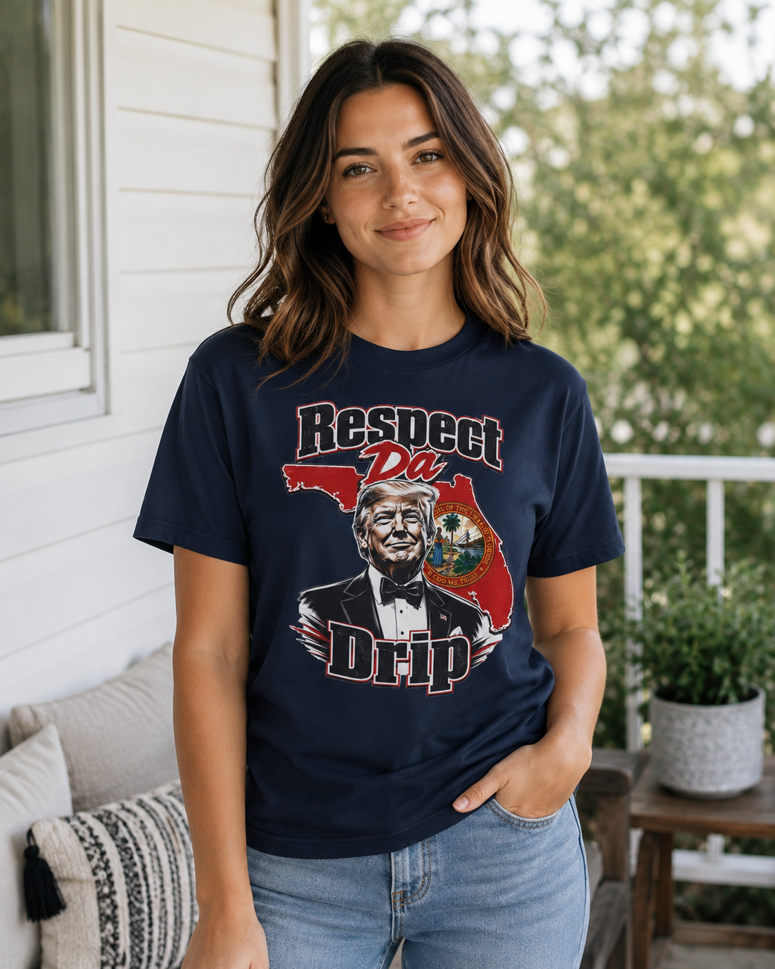 "Respect Da Drip"- Floridian Tee