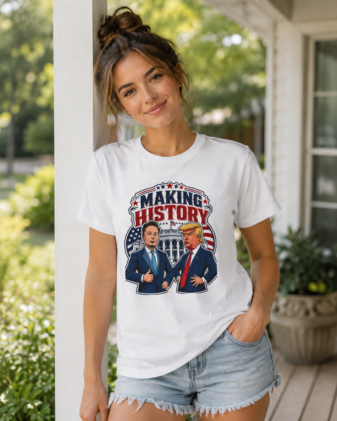 “Making History” - Trump & Elon Musk Tee