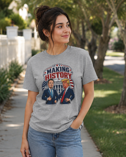 “Making History” - Trump & Elon Musk Tee