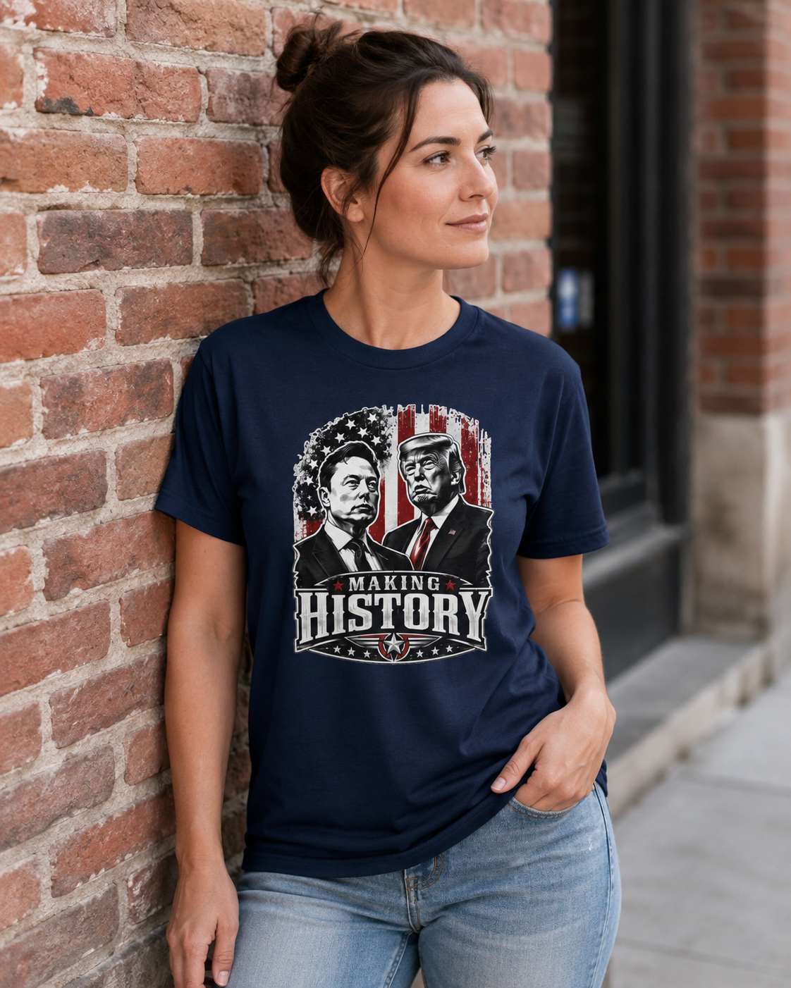 "Making History" - Trump & Elon Musk Tee