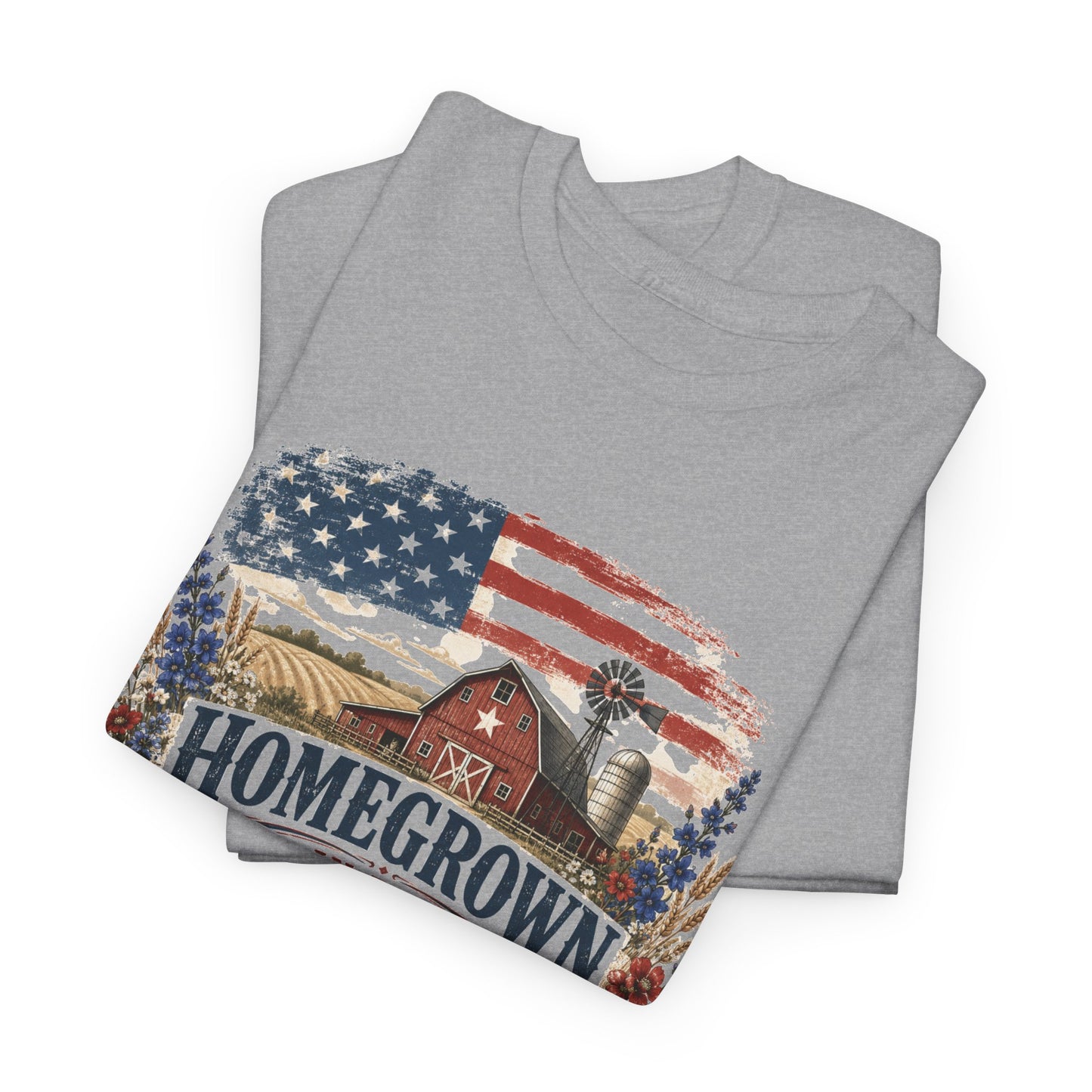 "Homegrown in the USA" - American T-Shirt