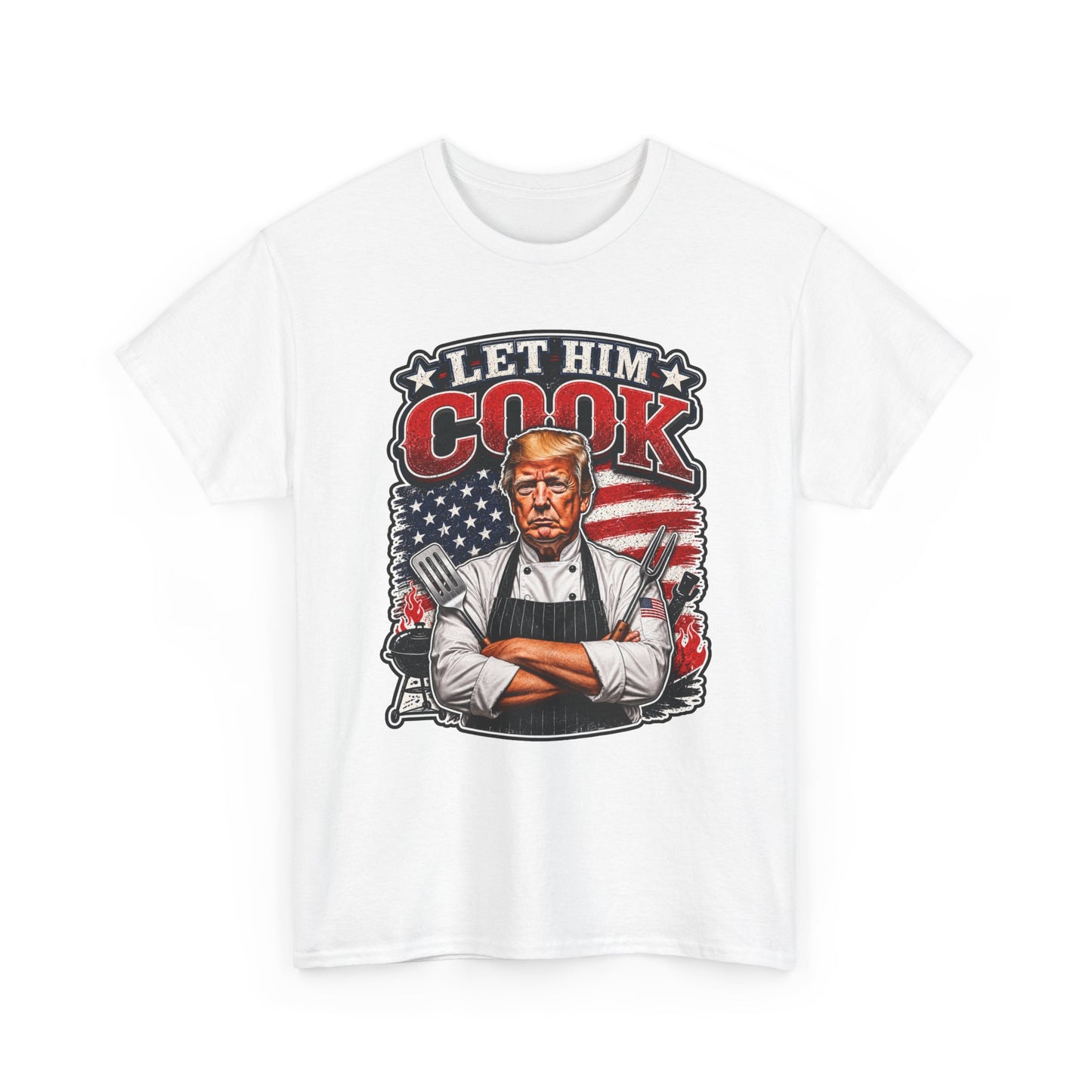 "Let Him Cook" - BBQ Chef T-Shirt