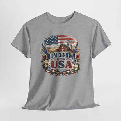 "Homegrown in the USA" - American T-Shirt
