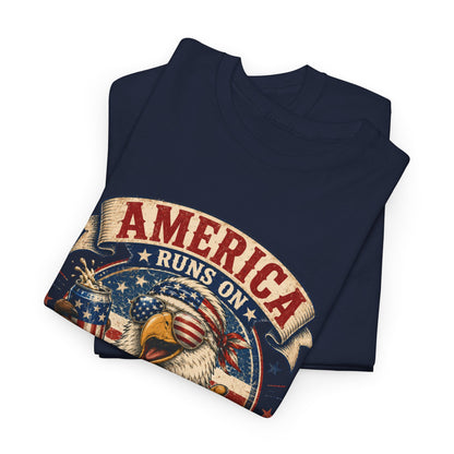 "Freedom & Bad Decisions" Eagle T‑Shirt