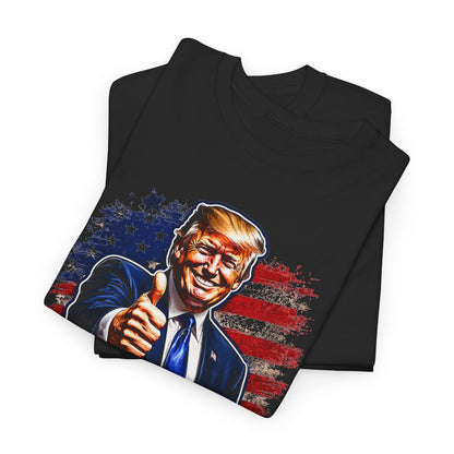 Graphic Tee - "Saving America Again" Patriotic Political T-Shirt