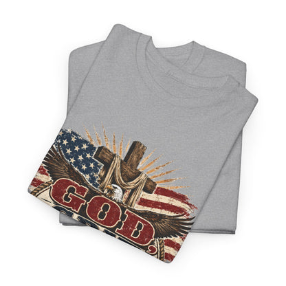 "God, Grit & The Good Ol' USA" - American T-Shirt
