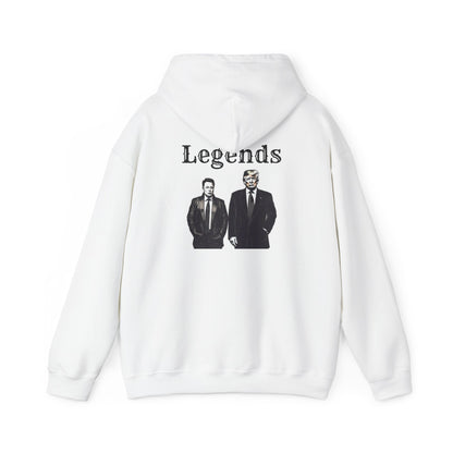 Legends- Elon Musk & Trump Hoodie